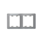 GLOSSA 2-постовая РАМКА, вертикальная, ПЕРЛАМУТР