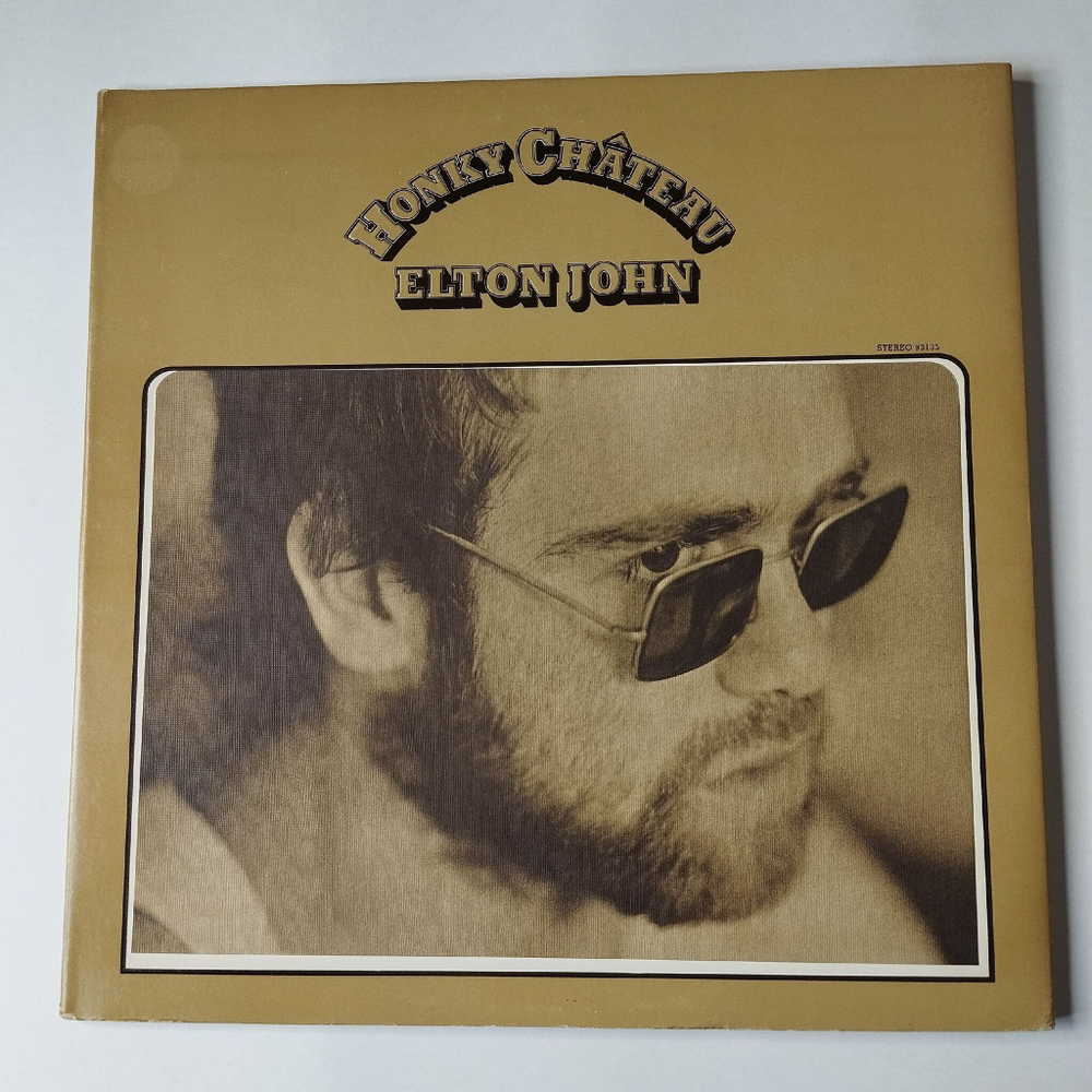 Винтажная виниловая пластинка LP Elton John Honky Chateau (USA 1972) Rocket Man