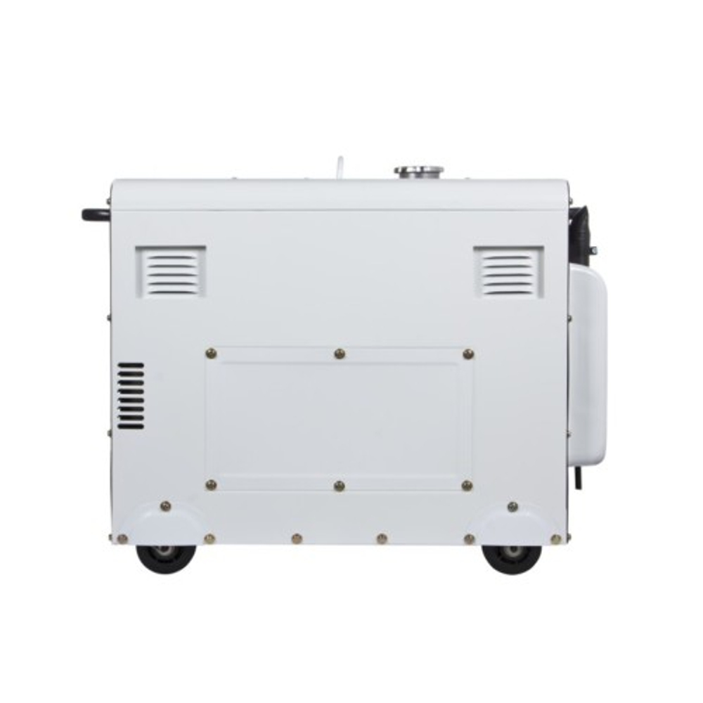 Генератор дизельный с воздушным охлаждением HYUNDAI DHY 8000SE в кожухе