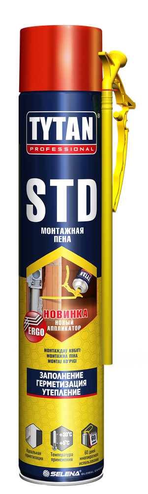 TYTAN PROFESSIONAL STD ЭРГО ПЕНА МОНТАЖНАЯ