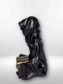 Коллекционная алтарная статуэтка Безликий Монах оберег для дома