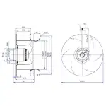 Мотор-колесо Vilmann BT-450-4E / LZN-450-4E