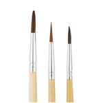 Набор кистей пони, 3шт (2 3 5), в блистере, Спейс