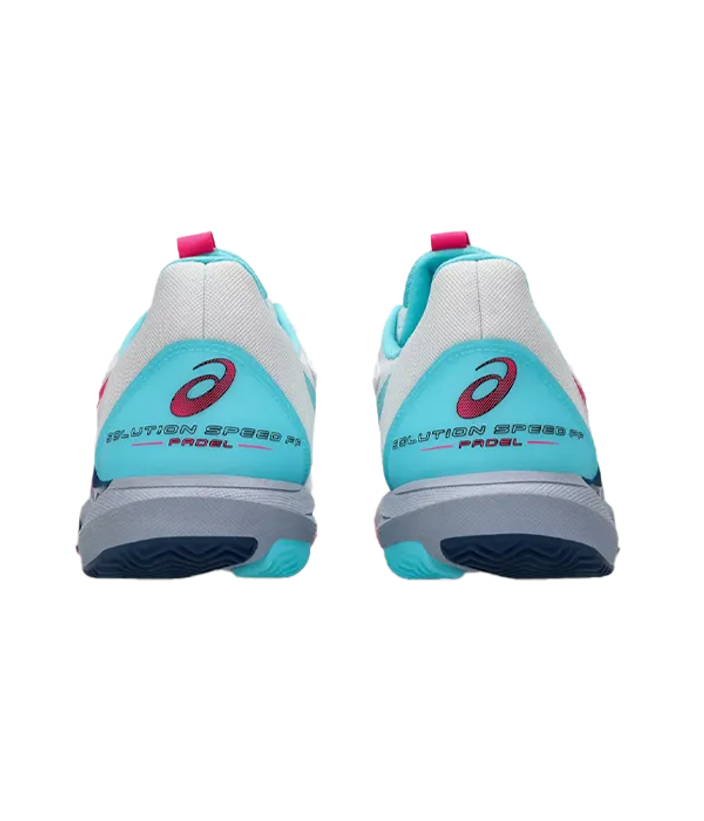 Asics Solution Speed FF 3 Падел Белый-Ярко-розовый Кроссовки 2025
