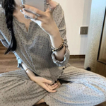 Трикотажная женская пижама