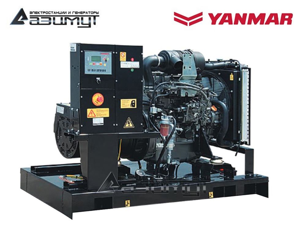 Дизельный генератор Азимут АДС-5-Т400-РЯ2 Yanmar с автозапуском