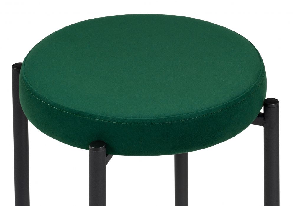 Табурет Кудо velutto 33 / черный