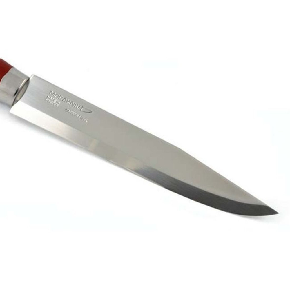 Нож Morakniv Classic No 1/0, углеродистая сталь, рукоять из березы, цвет красный