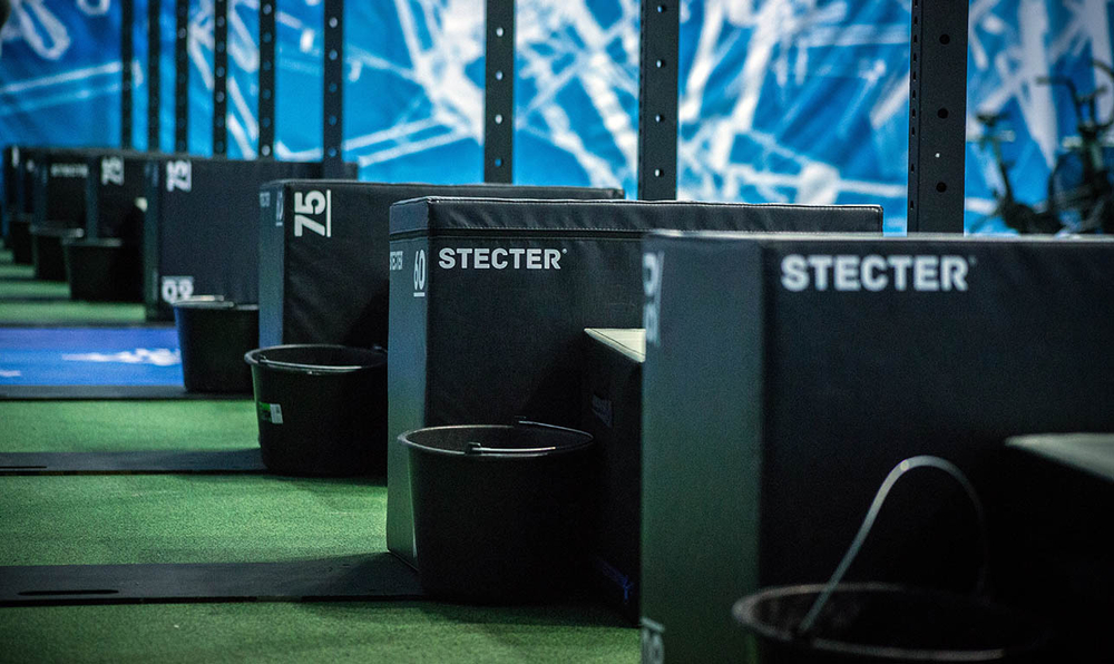 Безопасная тумба для прыжков 75-60-50 (плиобокс)