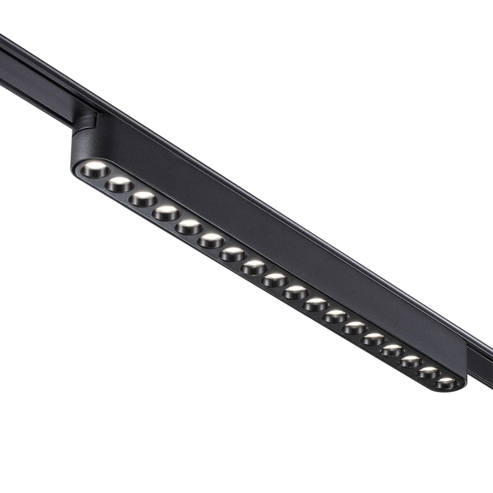 359244 SHINO NT23 179 черный Трековый светильник для низковольтного шинопровода IP20 LED 18W 48V 1710Лм 3000К SMAL