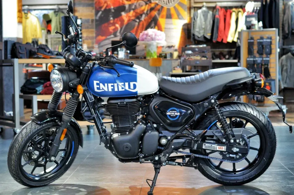 Royal Enfield Hunter 350 Rebel Blue, 2024
