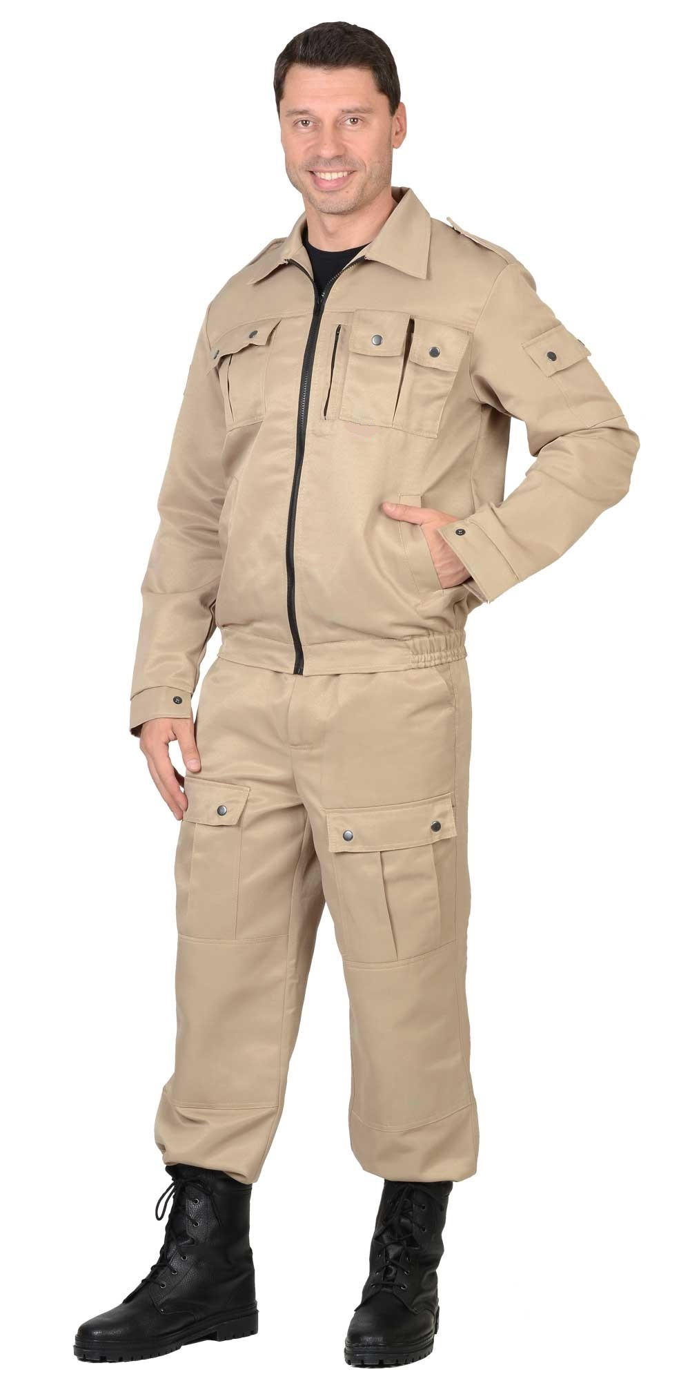 Костюм Охранника  куртка, брюки  песочный