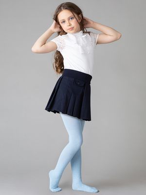 Детские колготки с ажурным рисунком Collant Cotone Art. 12A11 Omsa Kids