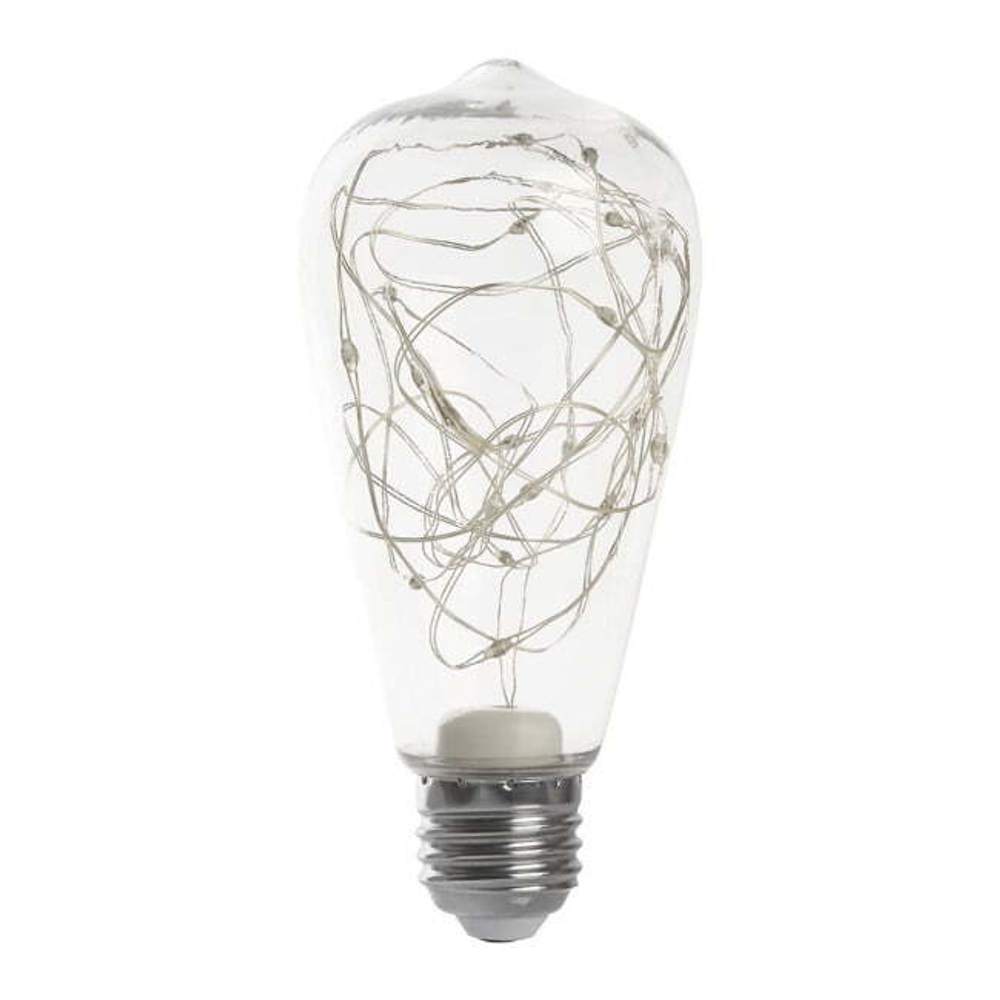 Лампа светодиодная.  3W  230V E27 2700K ST64. LB-380