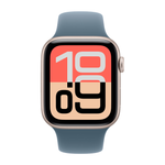 Умные часы Apple Watch SE 3 (2025) GPS, 44mm, Starlight Aluminium Case with Anchor Blue Sport Band, S/M
