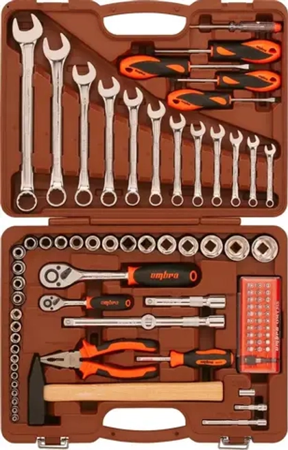 Ombra OMT88S Набор инструмента универсальный 1/4", 1/2"DR, 88 предметов