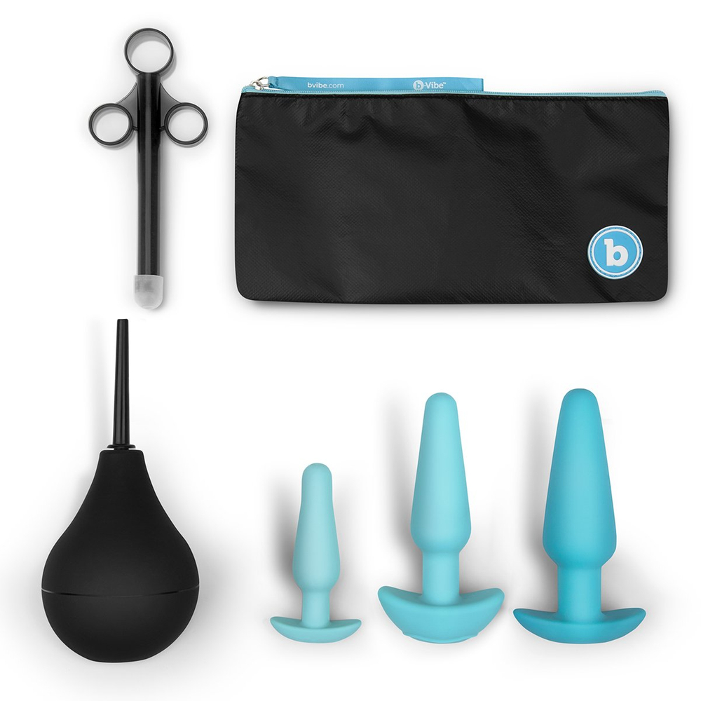 Набор для анального секса - подготовка и обучение B-Vibe Anal Education Set