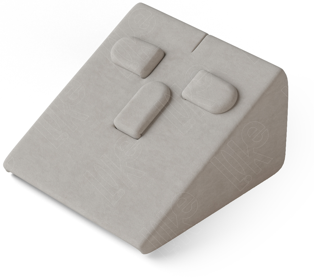 Вкладыш 03/стойка/для гарнитура/3 язычка/прорезь для нитки