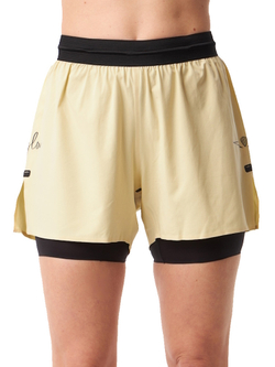 ШОРТЫ ЖЕНСКИЕ ELEVATE SHORT 5 | YELLOW