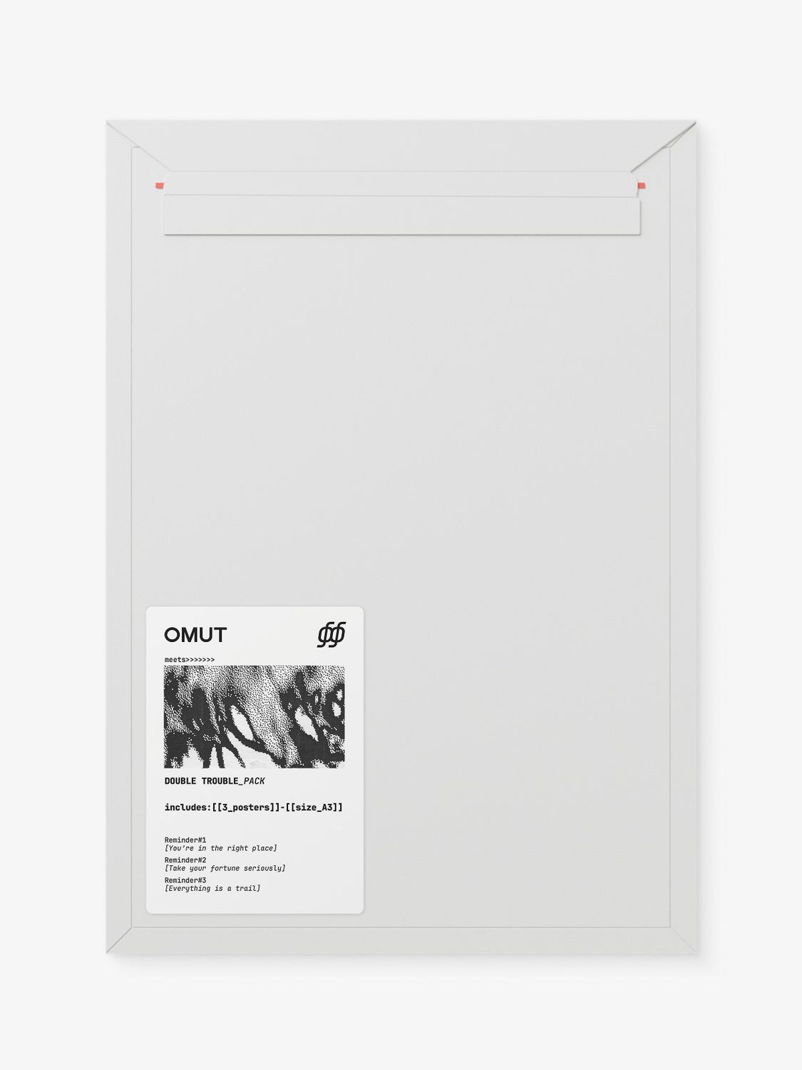 СЕТ ПЛАКАТОВ "DOUBLE TROUBLE"