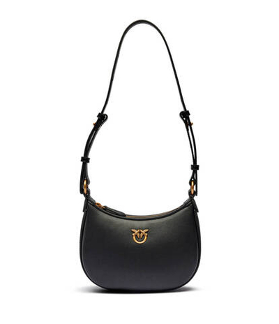 Кожаная сумка через плечо HALF MOON BABY Pinko - черный(103538 A0F1)