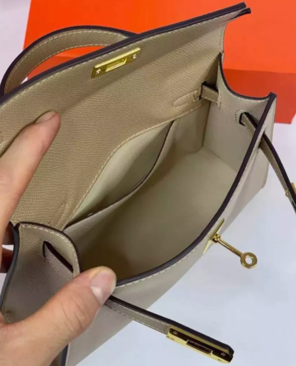 Сумка хермес тоут маленькая