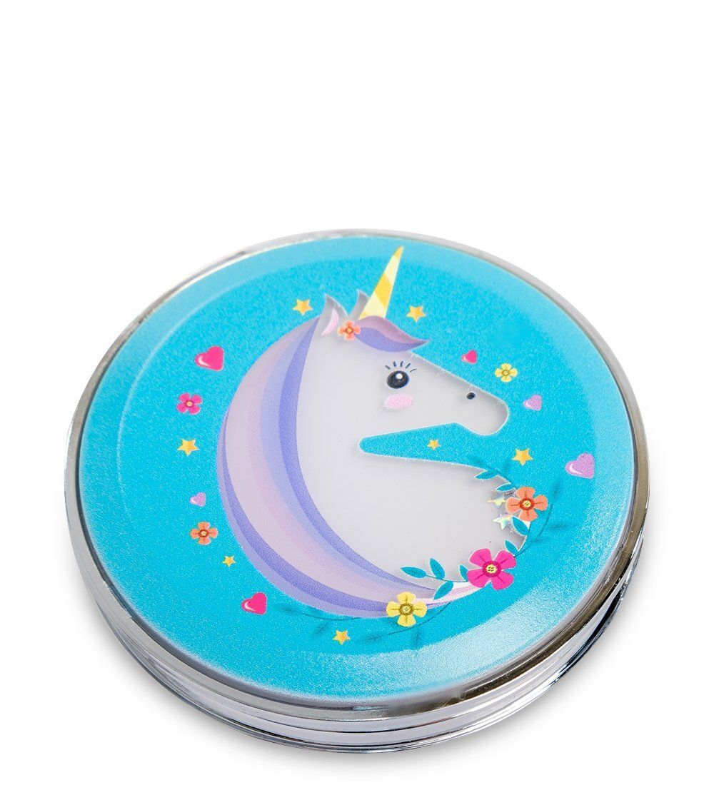 WW-134/3 Зеркало круглое «Радужный единорог»