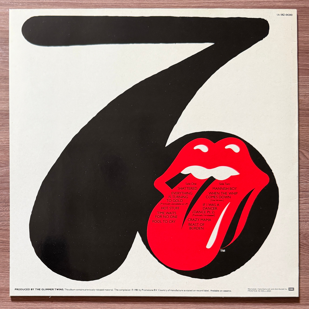 The Rolling Stones ‎– Sucking In The Seventies (Голландия 1981г.) Т