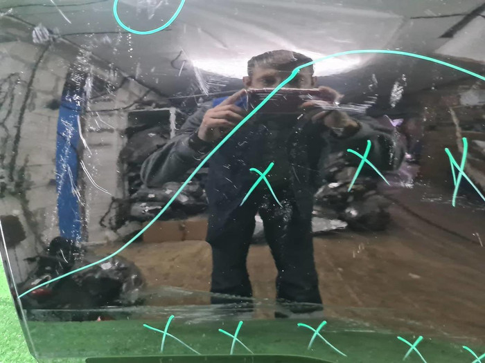 Дверь задняя левая Volvo XC40 (2017-н.в.)