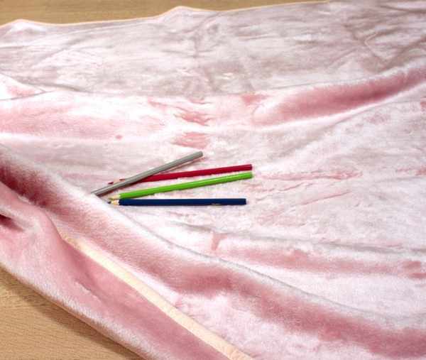 Плед детский 100х140 Luxberry Silk розовый