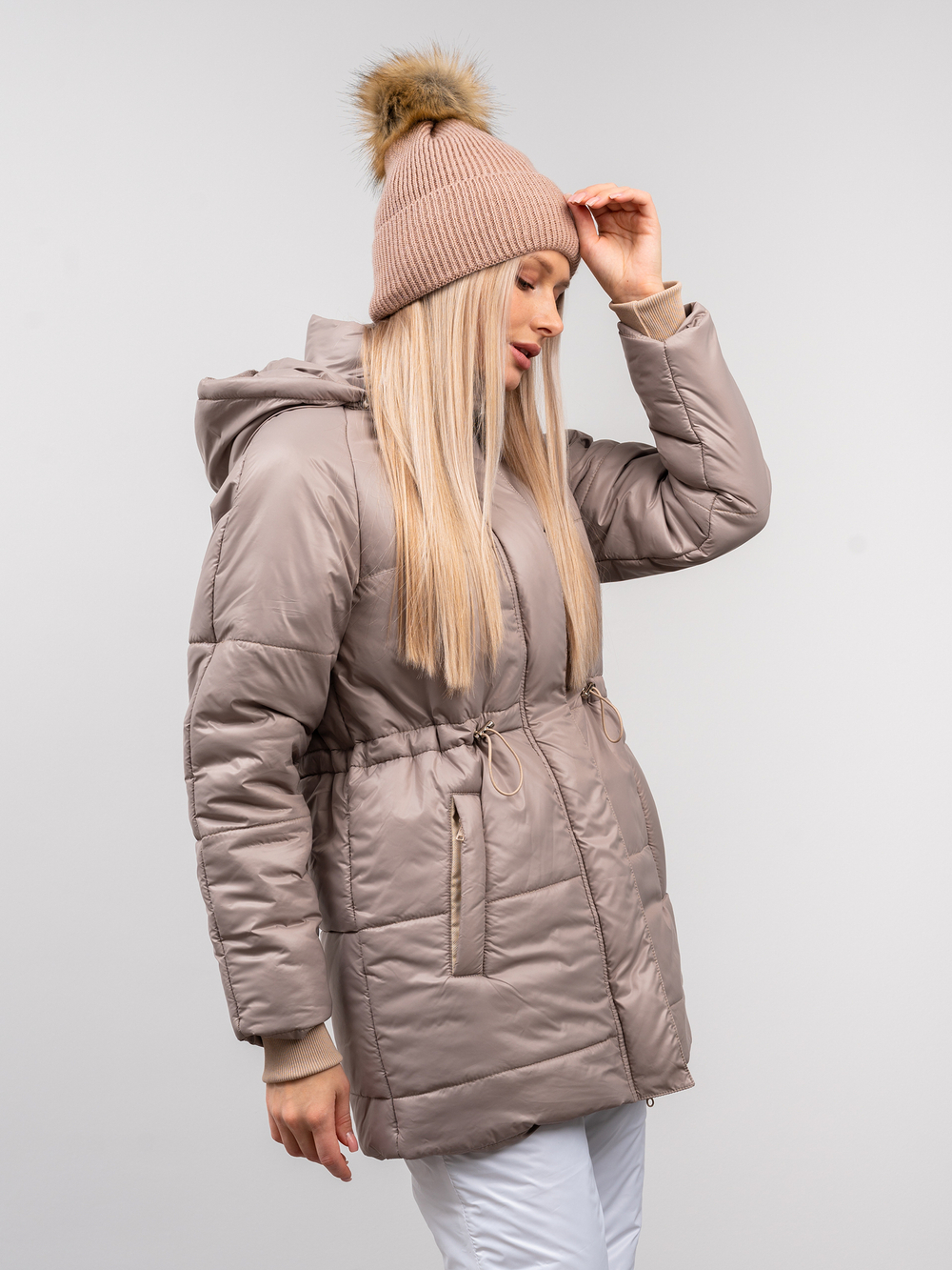 Костюм зимний "Arctic" какао-белый