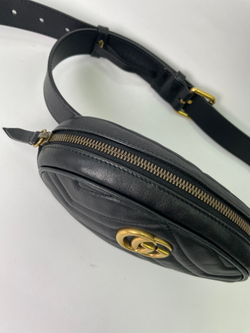 Сумка Gucci GG Marmont Belt Bag Matelasse Leather