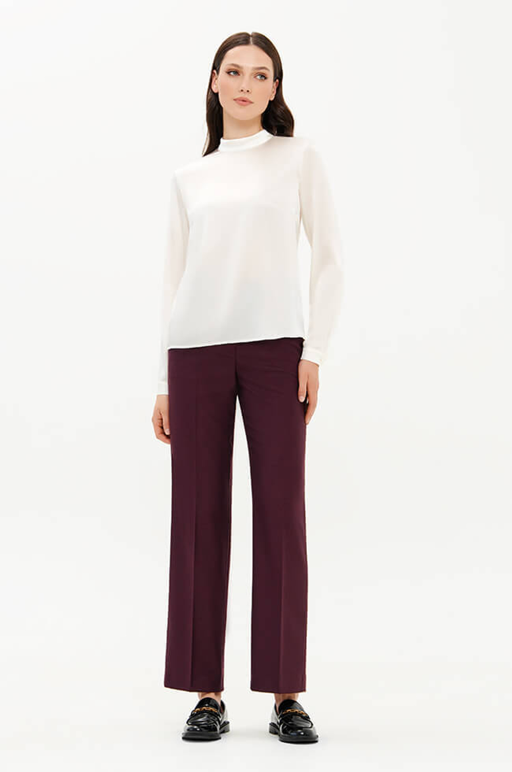 23357 Блузка женская (молочный)