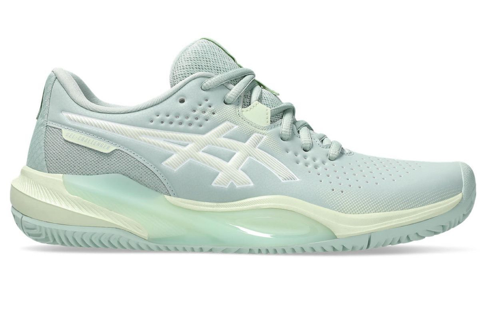 Женские теннисные кроссовки Asics Gel-Challenger 15 Clay - lichen rock/whisper green