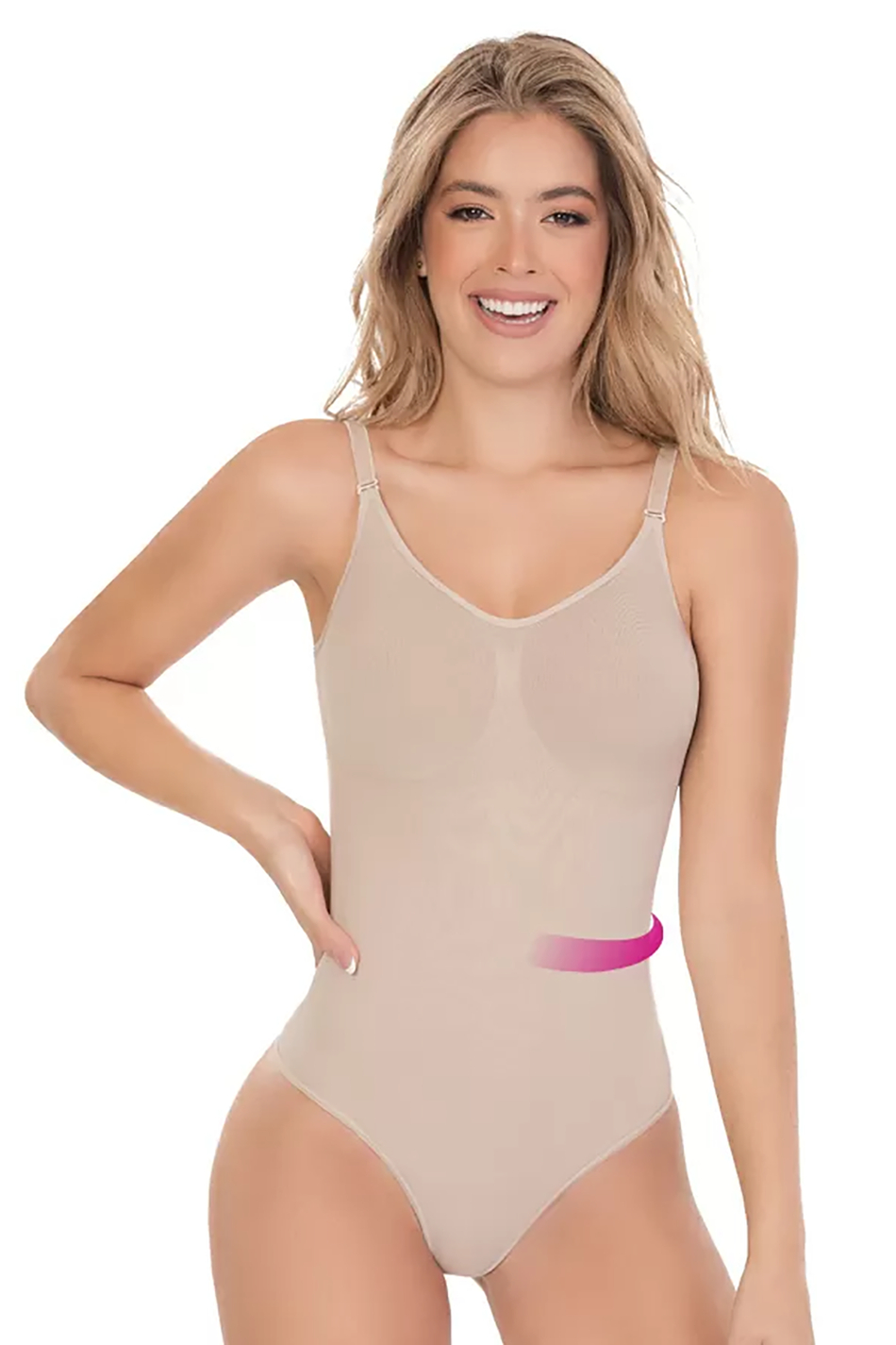 3571 Natural Корректирующие боди-стринг
