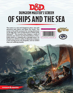 D&D: Dungeon Master's Screen - Of Ships & The Sea