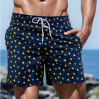 Мужские шорты темно-синие с принтом Romeo Rossi RR9504-19