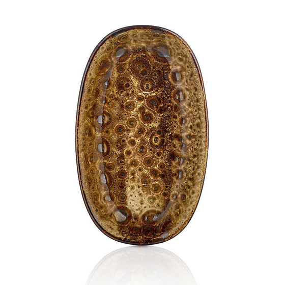 Блюдо овальное 29*17 см Cowry Yellow By Bone Innovation [1]