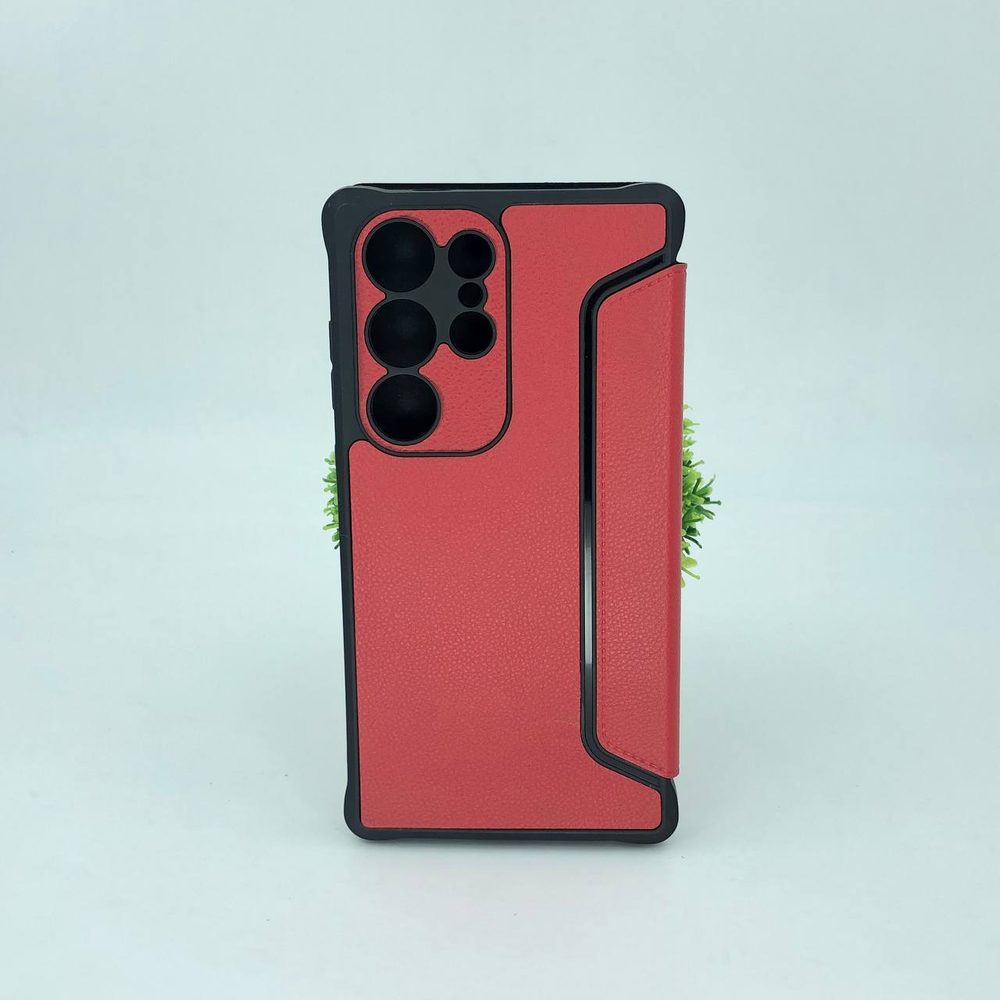 Книжка NEW на силиконовой основе Samsung S24 Ultra