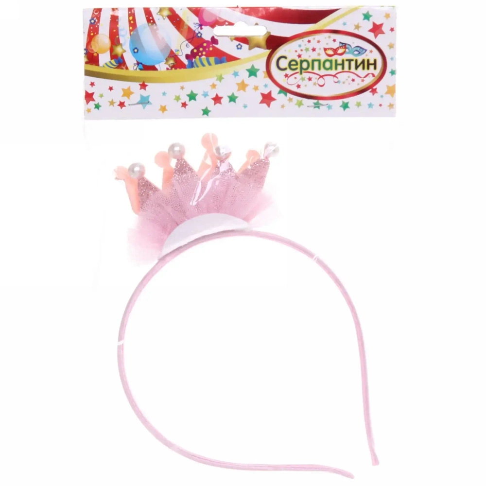 Ободок карнавальный «Принцесса»