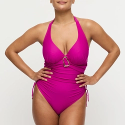 PRIMADONNA Swim Uvita Купальник с глубоким вырезом, пурпурный