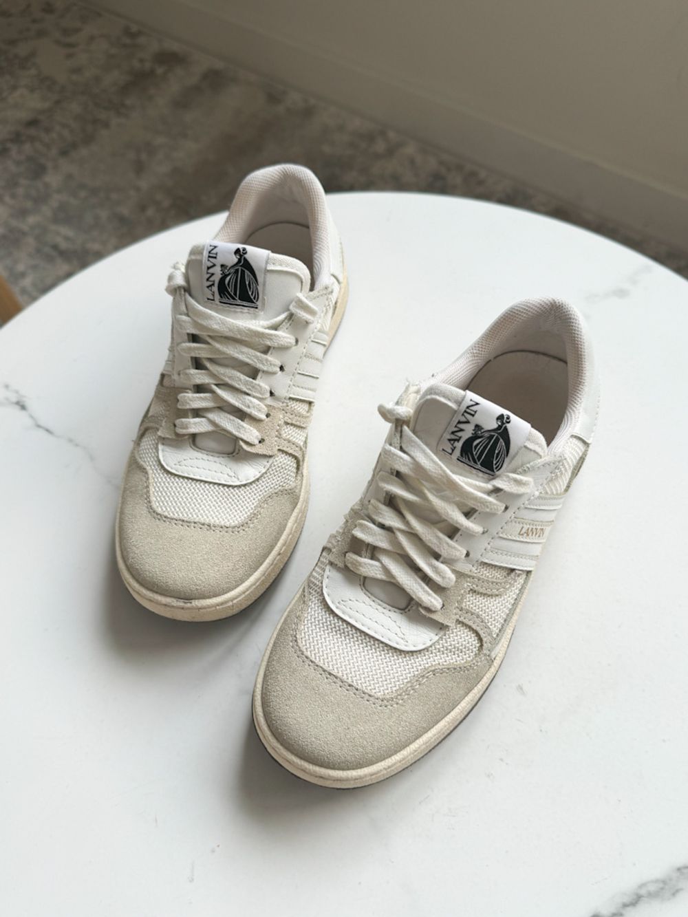 Комбинированные кеды Lanvin, 33