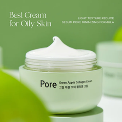 Milktouch Green Apple Pore Collagen Cream 50ml