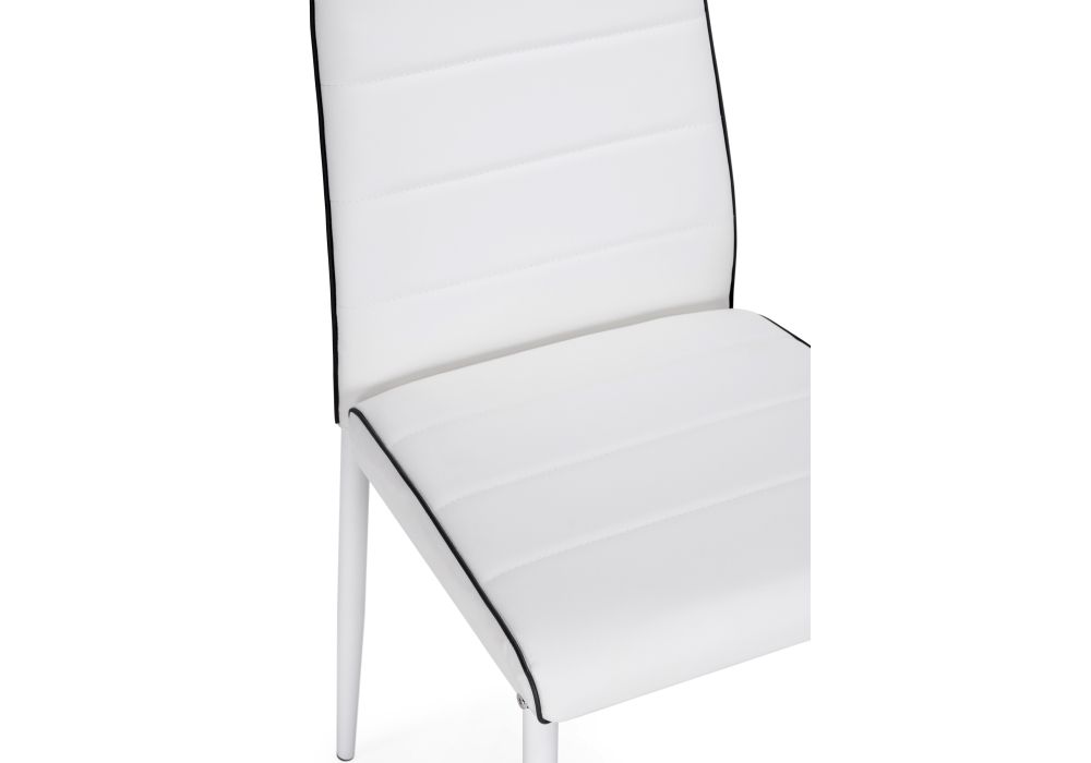 Стул на металлокаркасе DC2-001 white / black