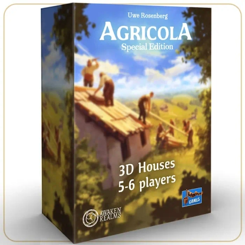 Agricola 3D Houses – 5&6 Player Set