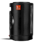 Тепловентилятор керамический DTFC-1200S, вращение, 3 реж., вент., нагрев 600/1200 Вт Denzel