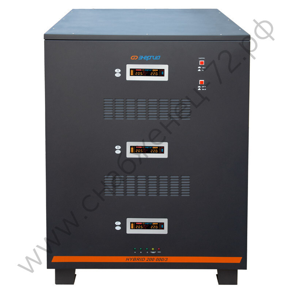 Стабилизаторы напряжения Энергия Hybrid II трехфазные