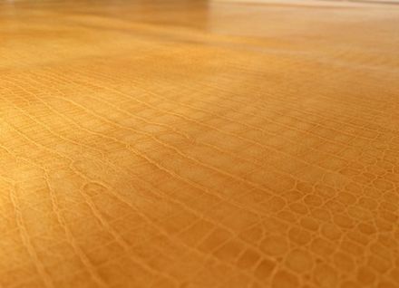 Искусственная кожа бежевая крокодил (КИТ)