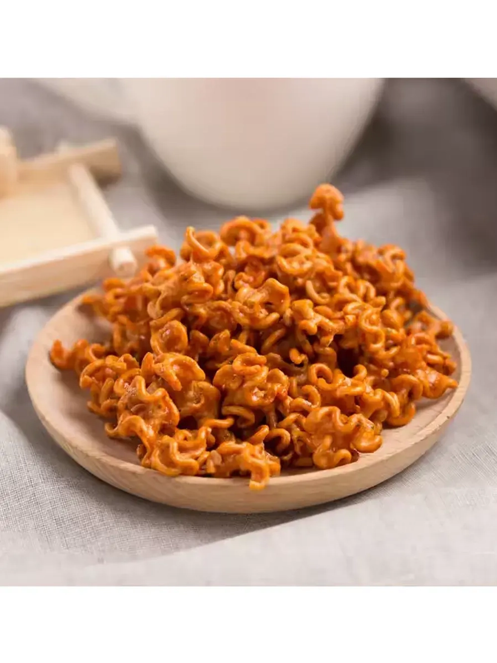 Азиатские снеки хворост с острым вкусом Rabokki 50 г * 5 шт