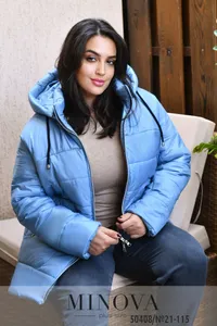 Куртка 21-115-голубой Minova